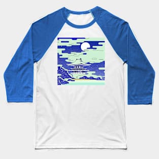 Palace among the clouds. Baseball T-Shirt